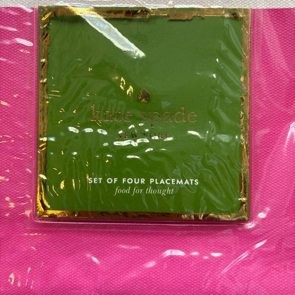 kate spade New York KitchenSet of 11 Placemats- Pink, Green, Yellow colorful - Picture 5 of 10